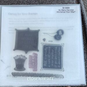 Close to My Heart Birthday Stamp Set